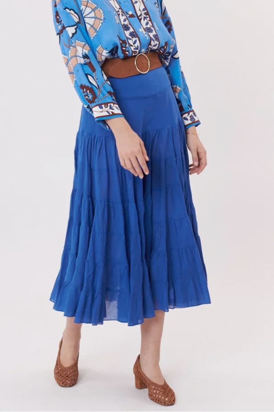 Derhy Velma Skirt In Blue