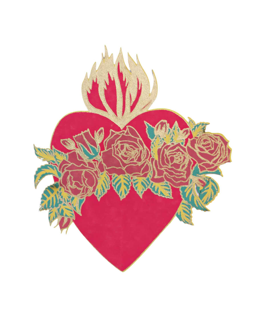 East End Press Flaming Heart Greeting Card