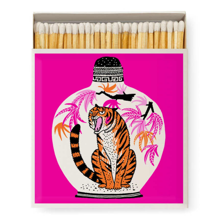Archivist Matches Boxed Tiger
