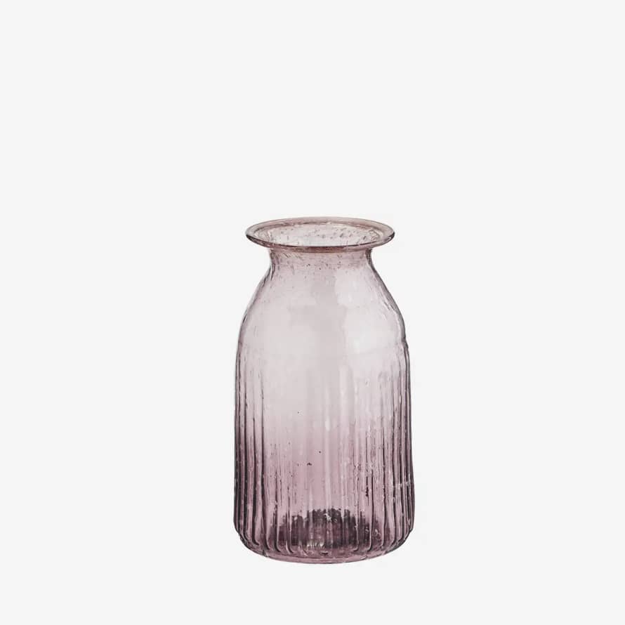 Madam Stoltz Recycled Glass Vase