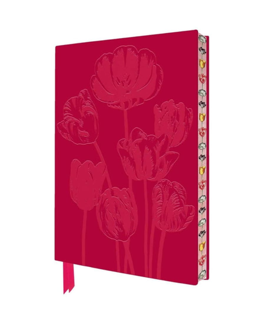 Flame Tree Temple Of Flora Tulips Notebook