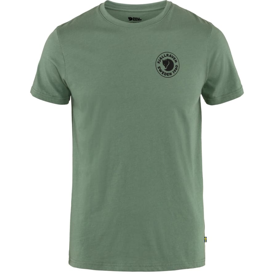 Fjällräven 1960 Logo Short-Sleeved T-Shirt (Patina Green)
