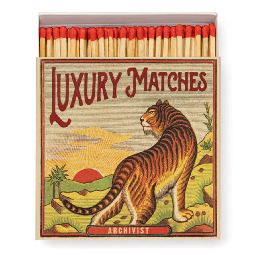 Archivist New Tiger Square Match Box