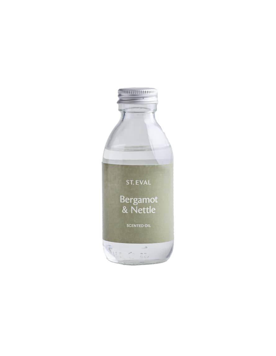 St Eval Candle Company Bergamot & Nettle Refill Reed Diffuser, St Eval