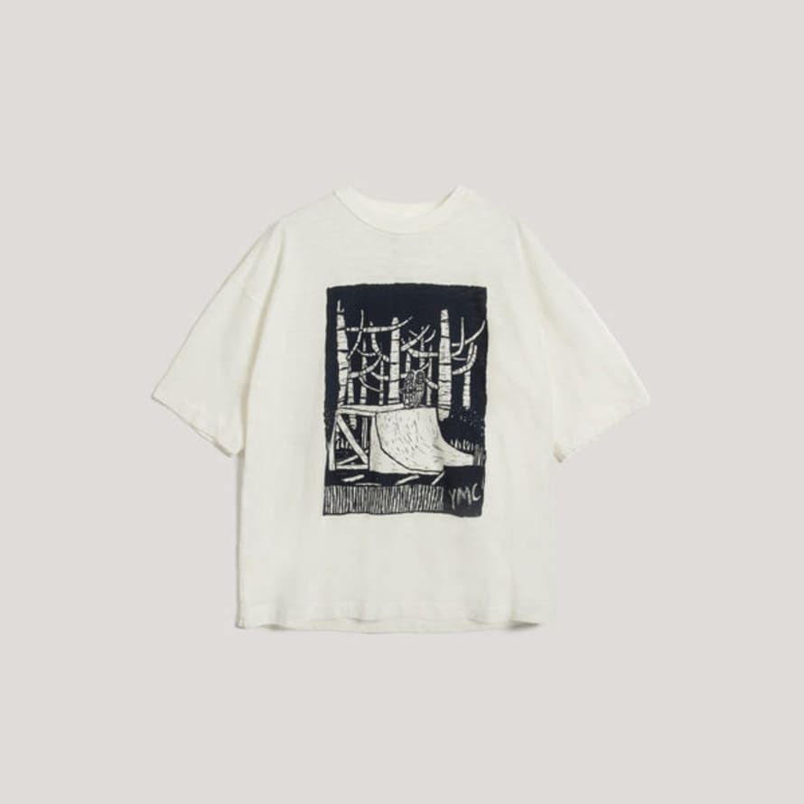 YMC It's Out There T-shirt White