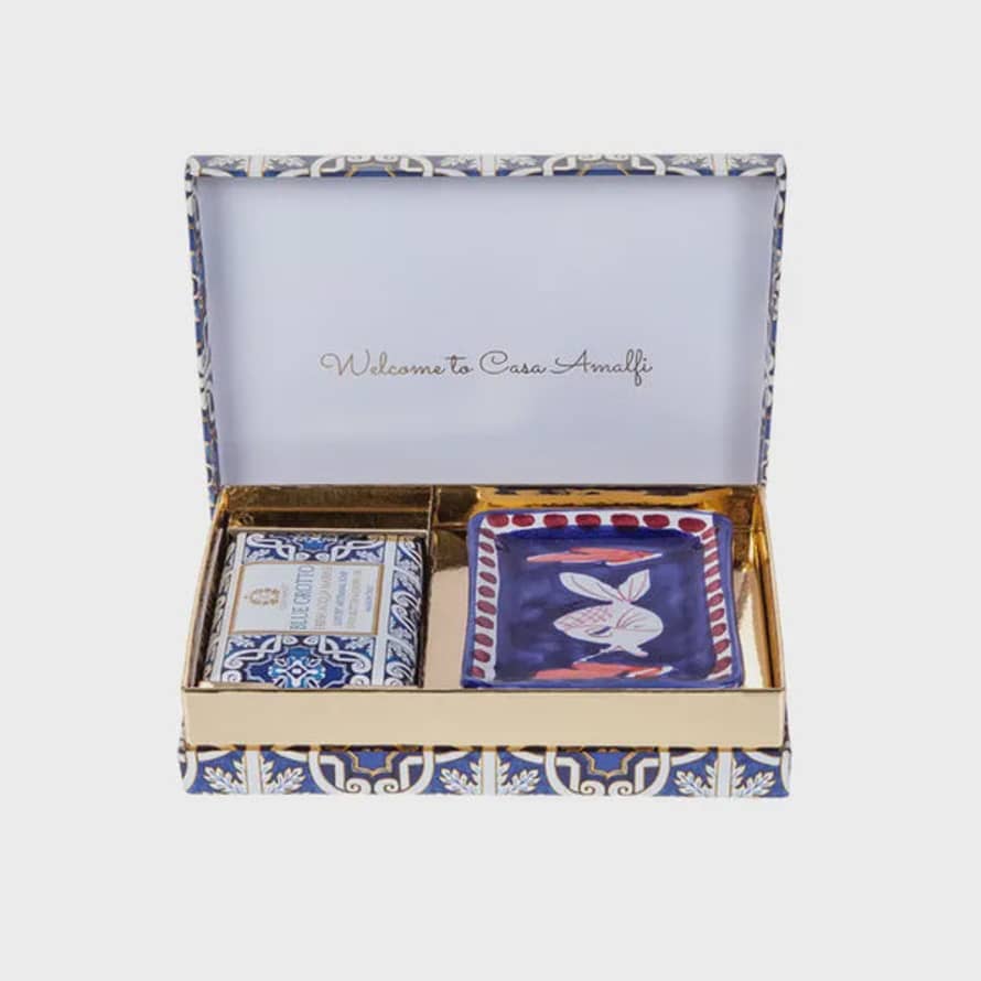 Casa Amalfi Blue Grotto Gold Gift Box Set