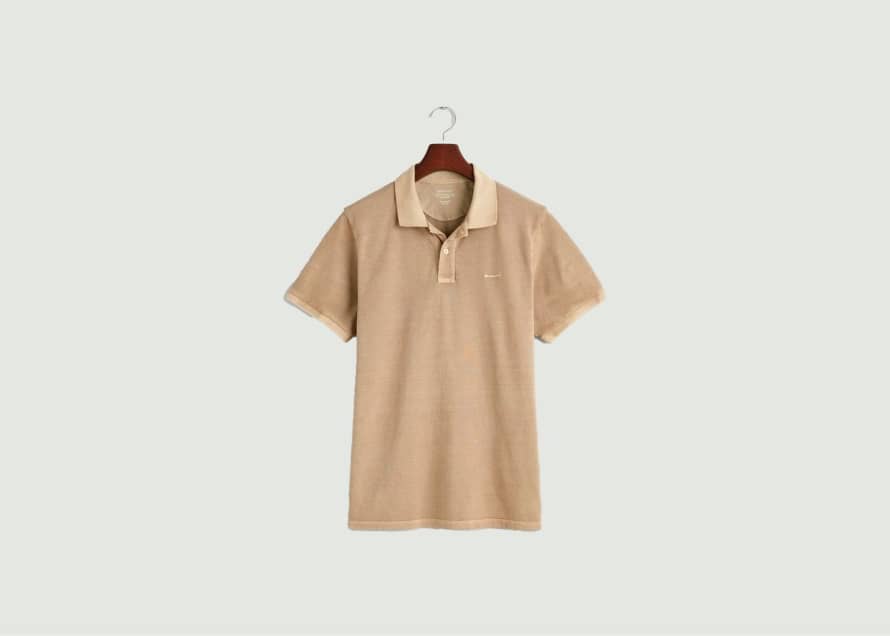 Gant Sunfaded Cotton Pique Polo Shirt