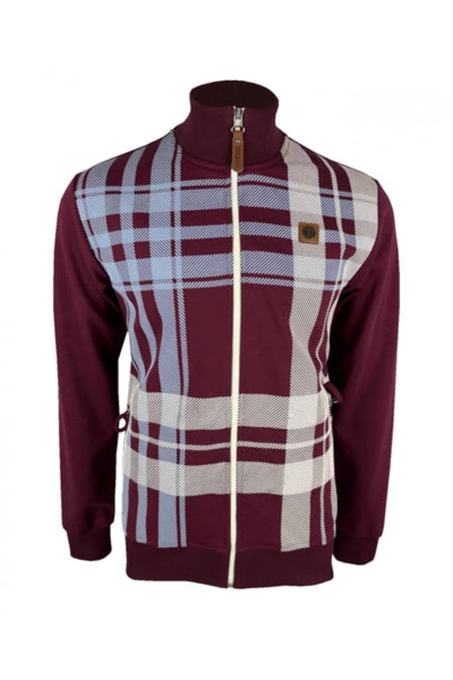 RD1 Clothing Trojan Check Track Top In Port