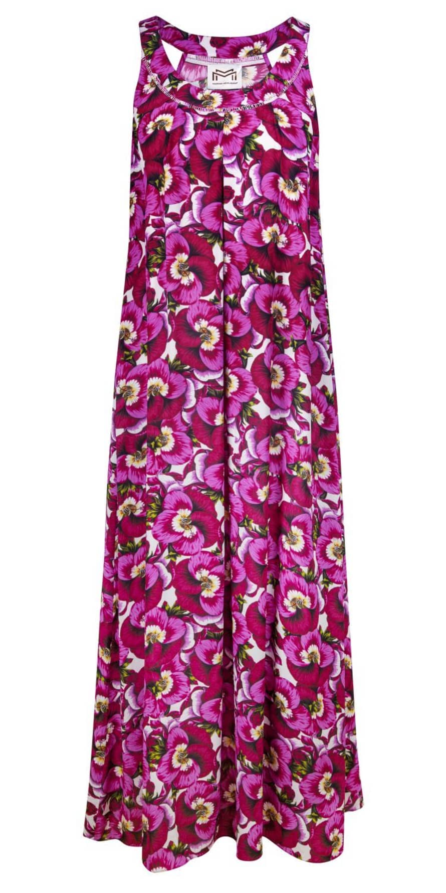 Maryan Mehlhorn M3014 Dress In Pansy Pink