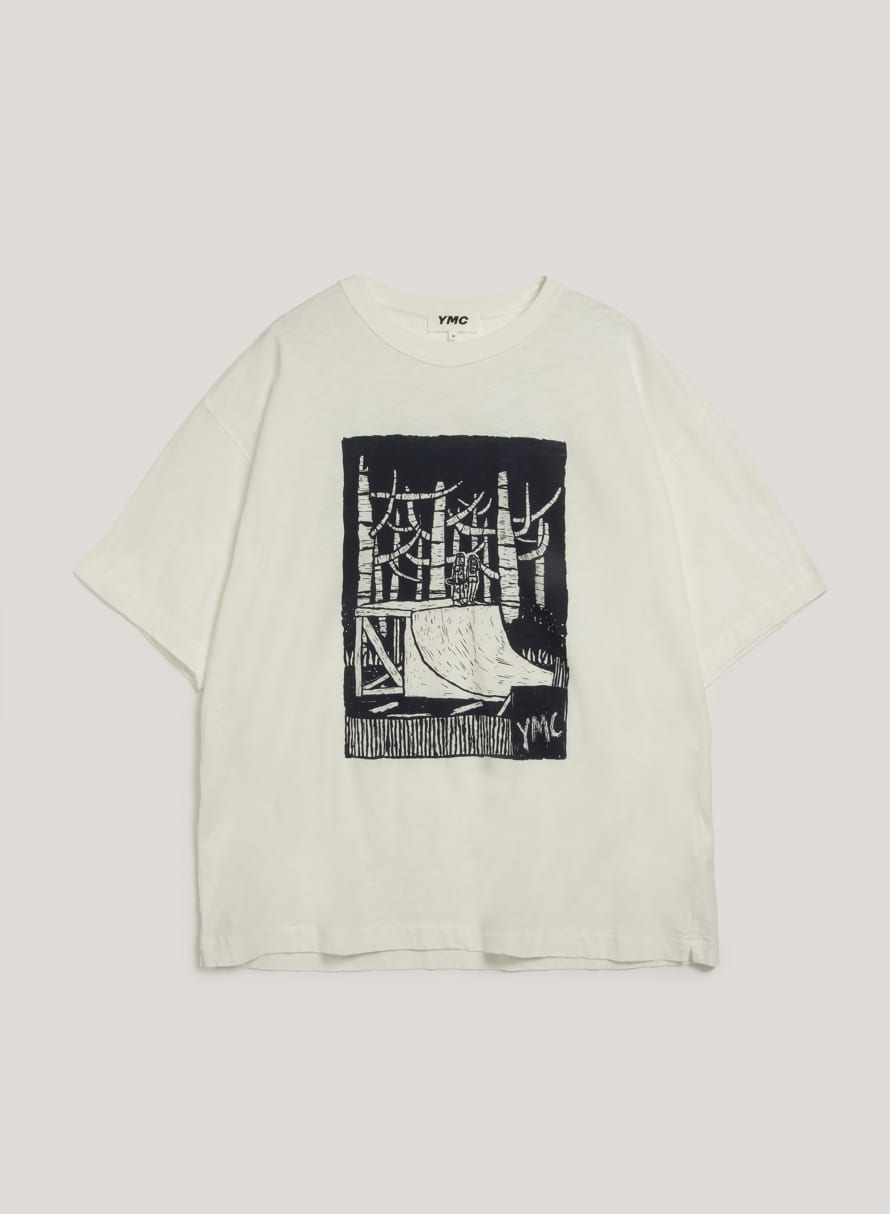 YMC It's Out There T-Shirt - White