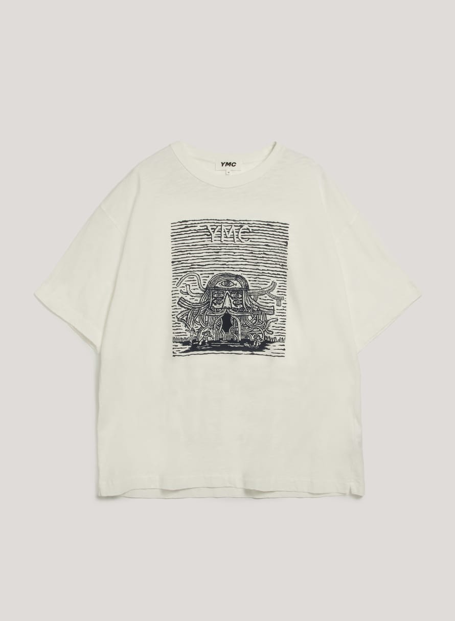 YMC Mystery Machine T-Shirt - White
