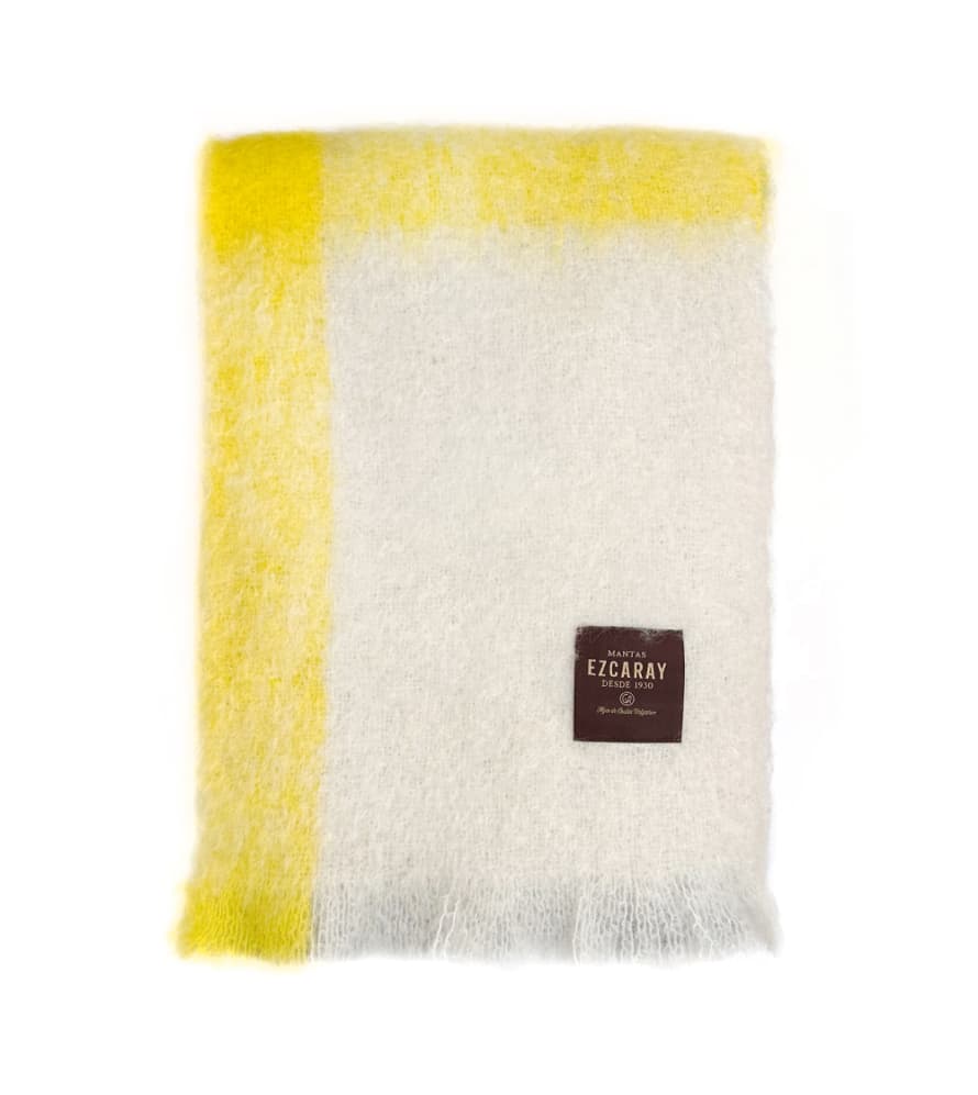 Ezcaray  Tartan Mohair Blanket #4016 130 x 200 cm