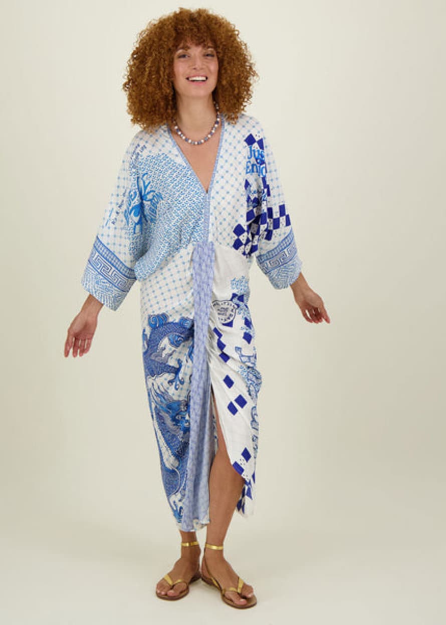 ME 369 Sophia Kimono Amalfi Dress