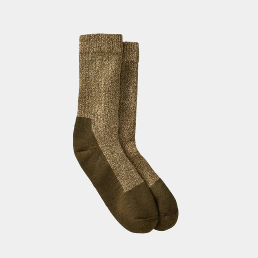 Red Wing Shoes Red Wing Deep Toe Capped Socks - Olive/khaki