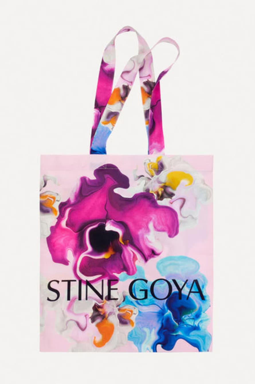 Stine Goya Rita Liquified Orchid Tote Bag