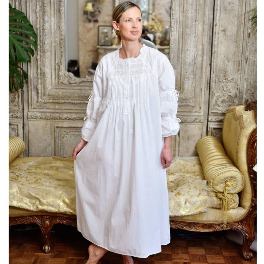 Powell Craft Ladies Long Sleeve Nightdress 'Victoria'