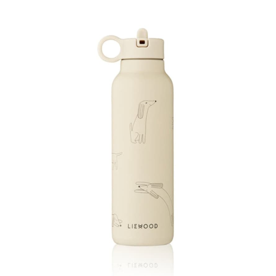 Liewood Falk 500ml Water Bottle - Sandy Dog