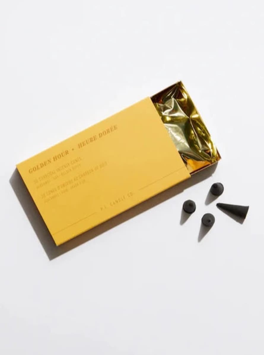 P.F. Candle Co Golden Hour - Incense Cones In Recyclable Box