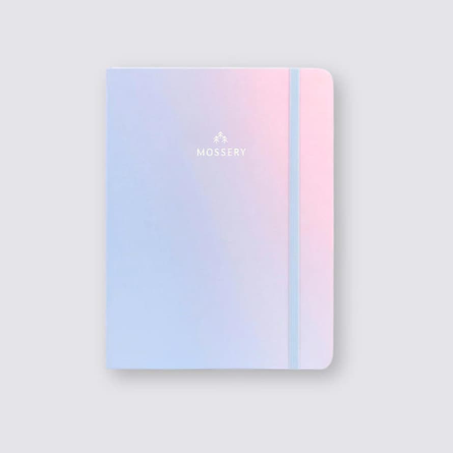  Mossery 2024 Refillable Dated Diary - Pastel Sky