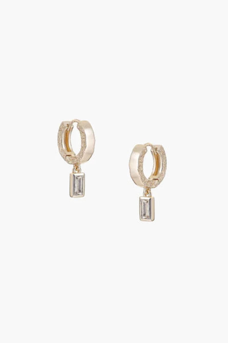 Tutti & Co Ea593g Gleam Earrings Gold