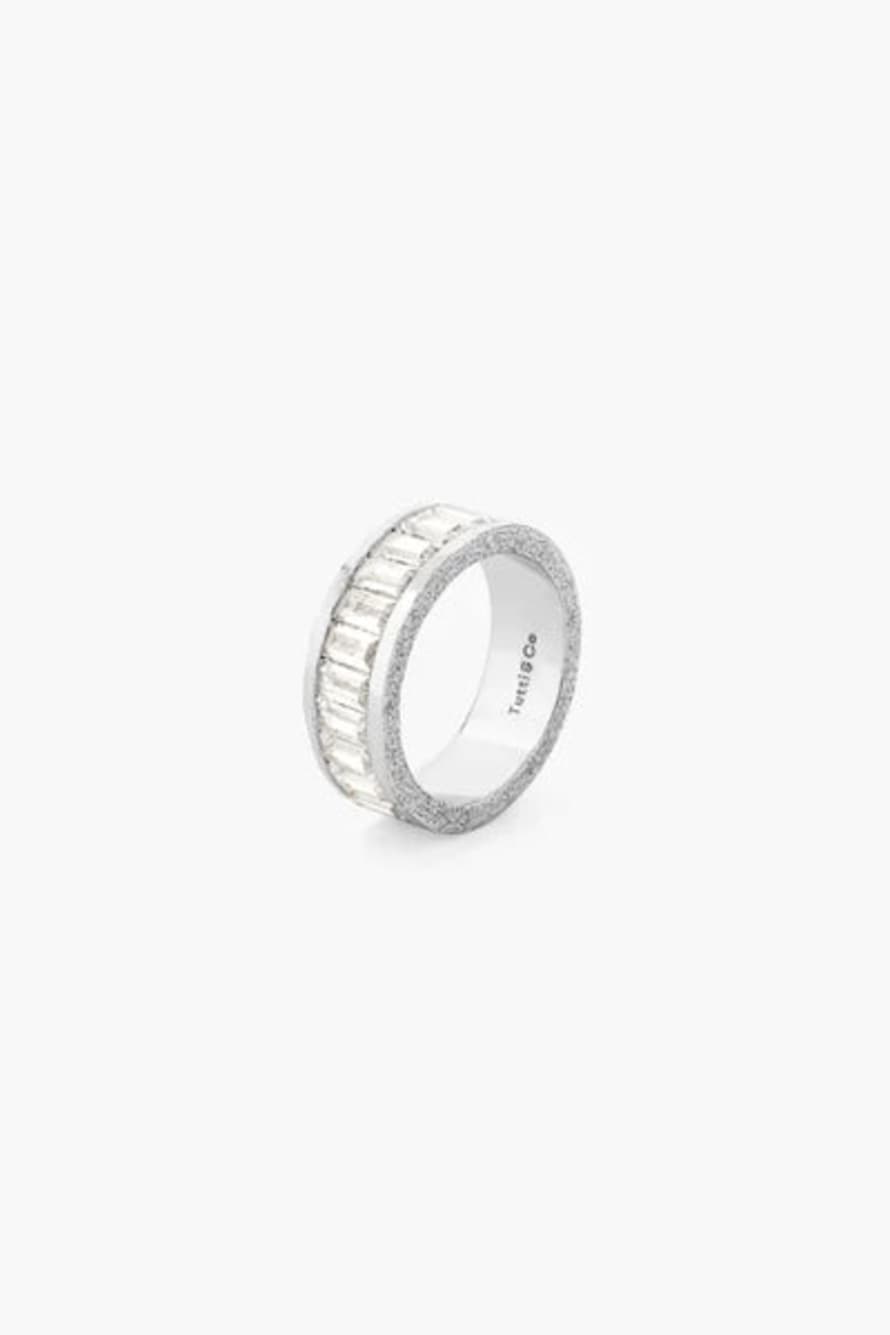Tutti & Co RN331S Flare Ring Silver