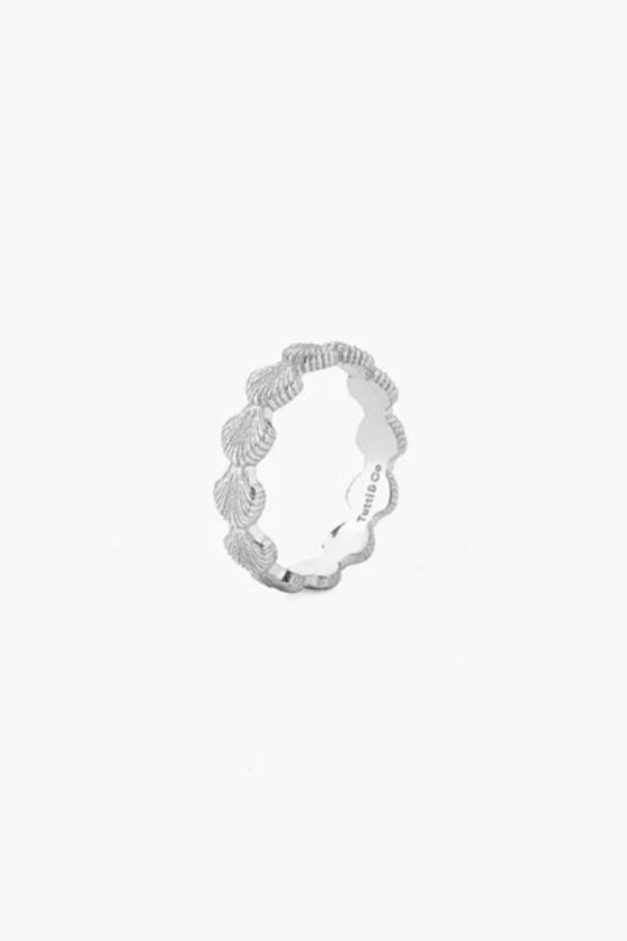 Tutti & Co RN337S Shell Ring Silver