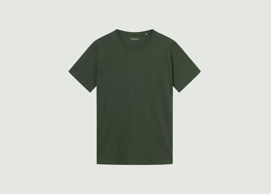 Knowledge Cotton Apparel  Basic Regular T-Shirt