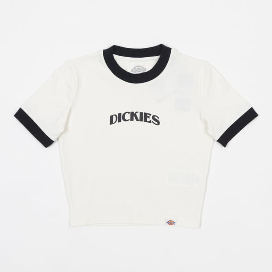 Dickies Women's Herndon Ringer T-Shirt In Cream