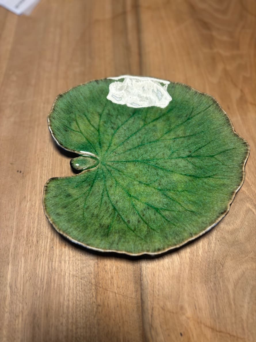 COSTA NOVA 18cm Alchemilla Leaf Shaped Plate