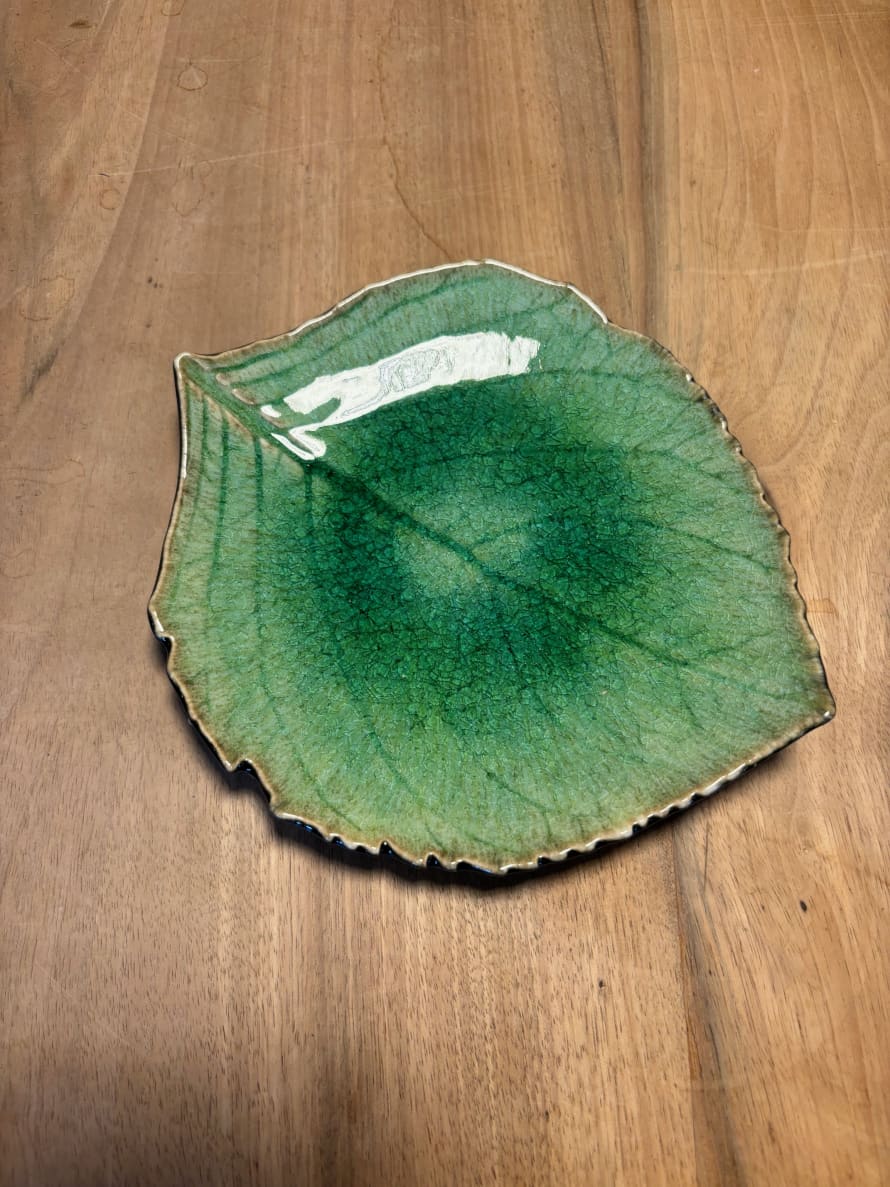 COSTA NOVA 17cm Hydrangea Leaf Shaped Plate