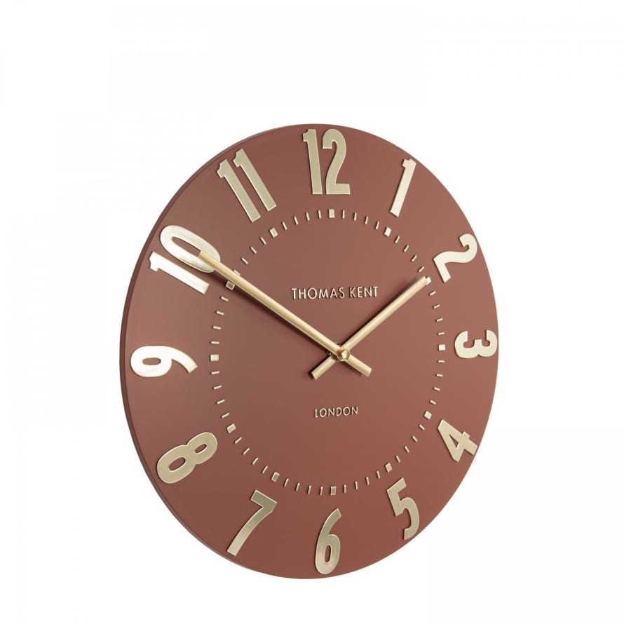 Thomas Kent Mulberry Wall Clock | Auburn | 12"