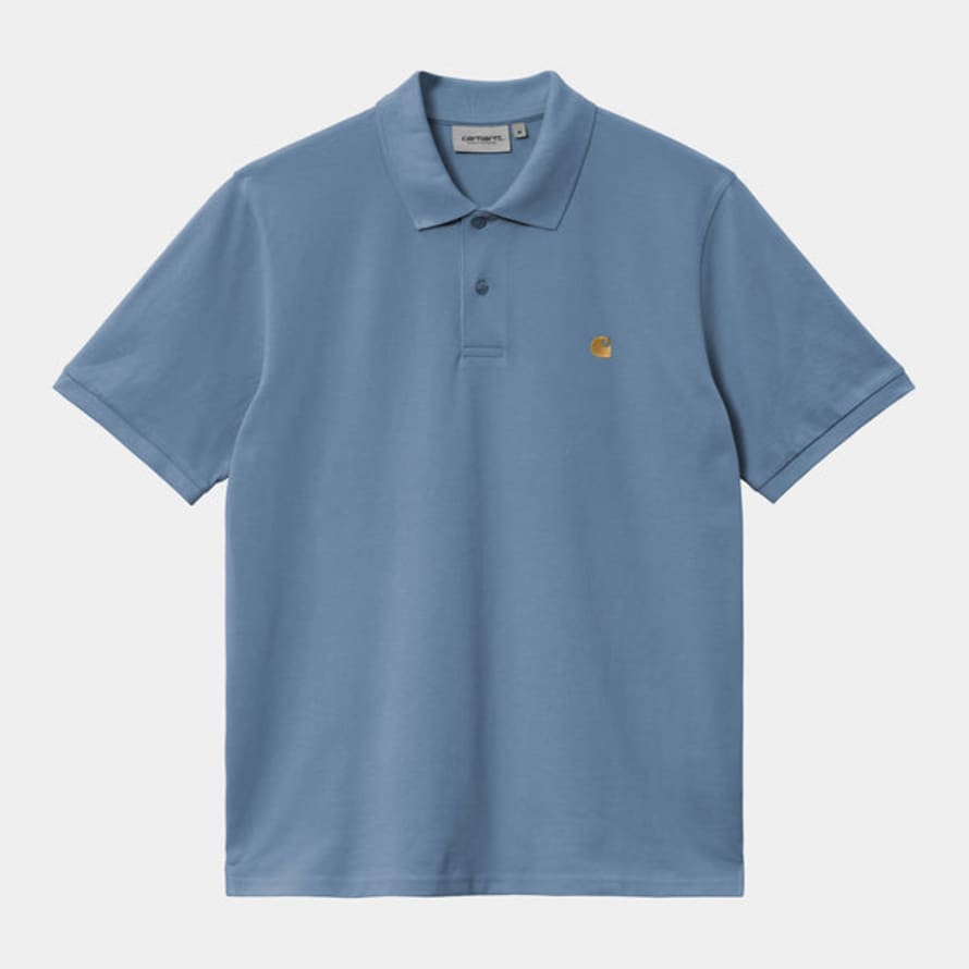 Carhartt Polo Chase Pique Sorrent / Gold