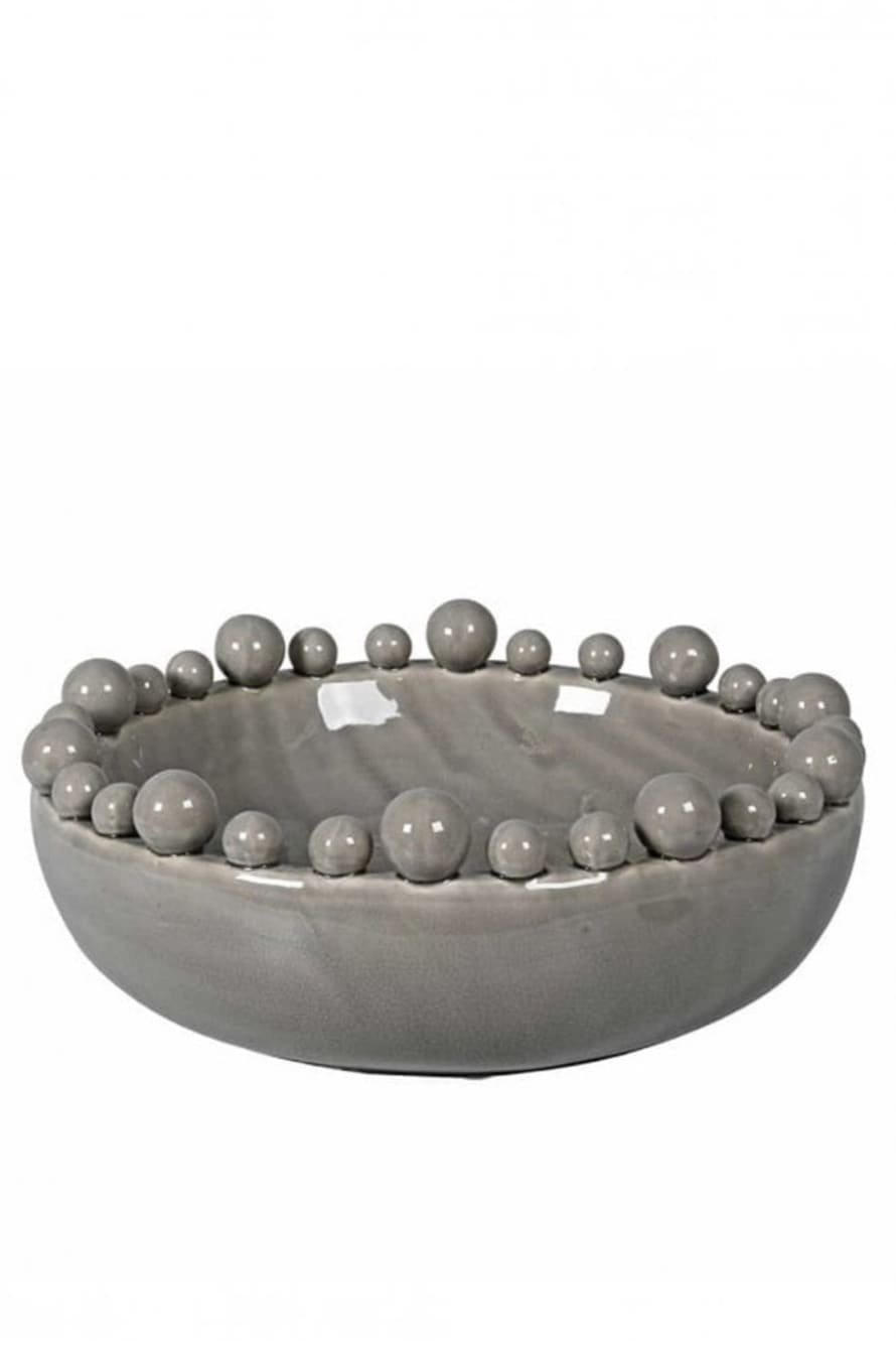 The Home Collection Bobble Bowl In Grey