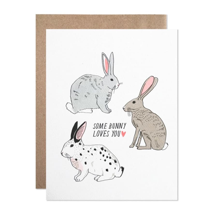 Hartland Hartland Card - Some Bunny Loves You (three)