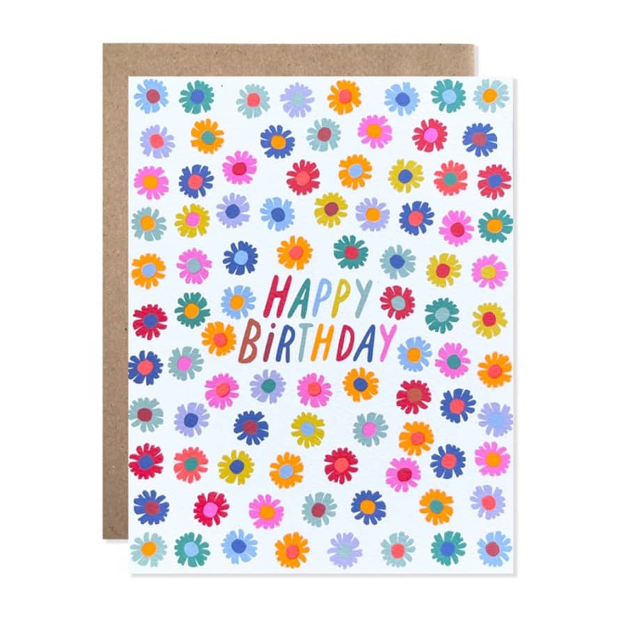 Hartland Hartland Card - Happy Birthday Darling Daisies