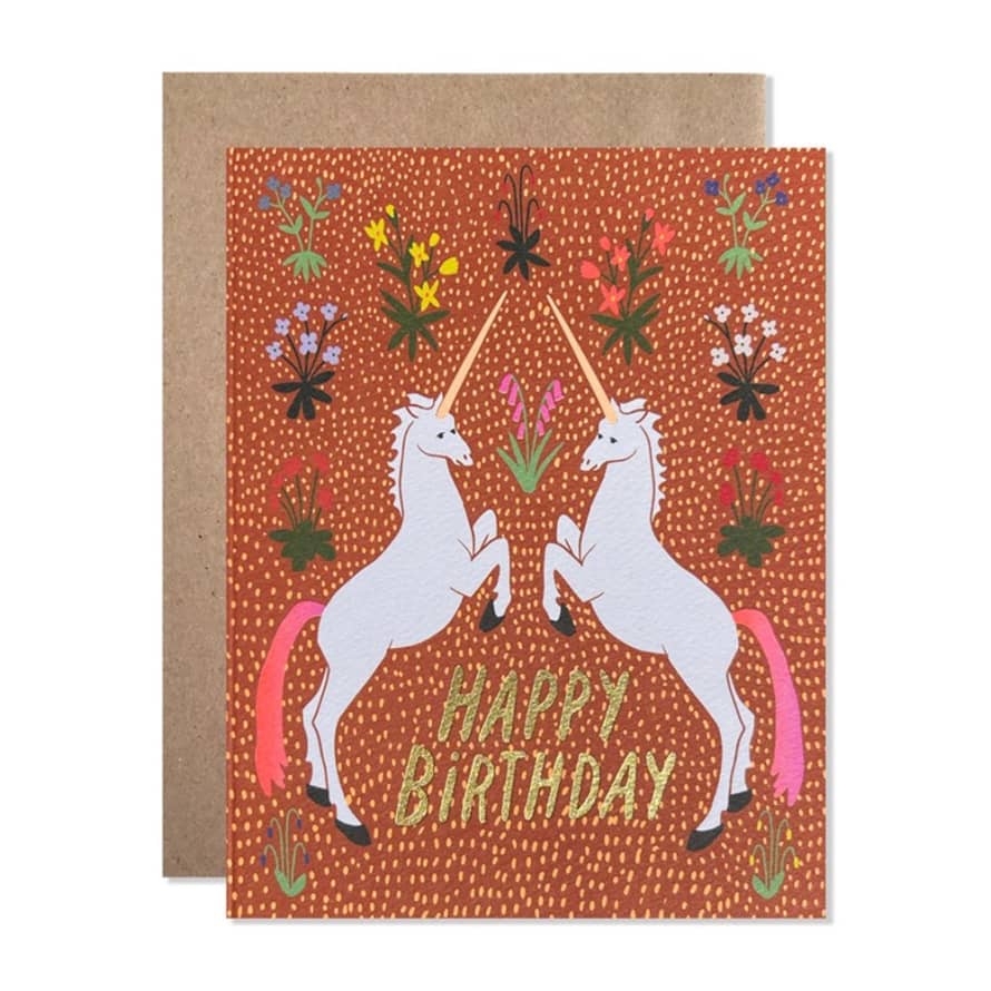 Hartland Hartland Card - Happy Birthday Unicorns