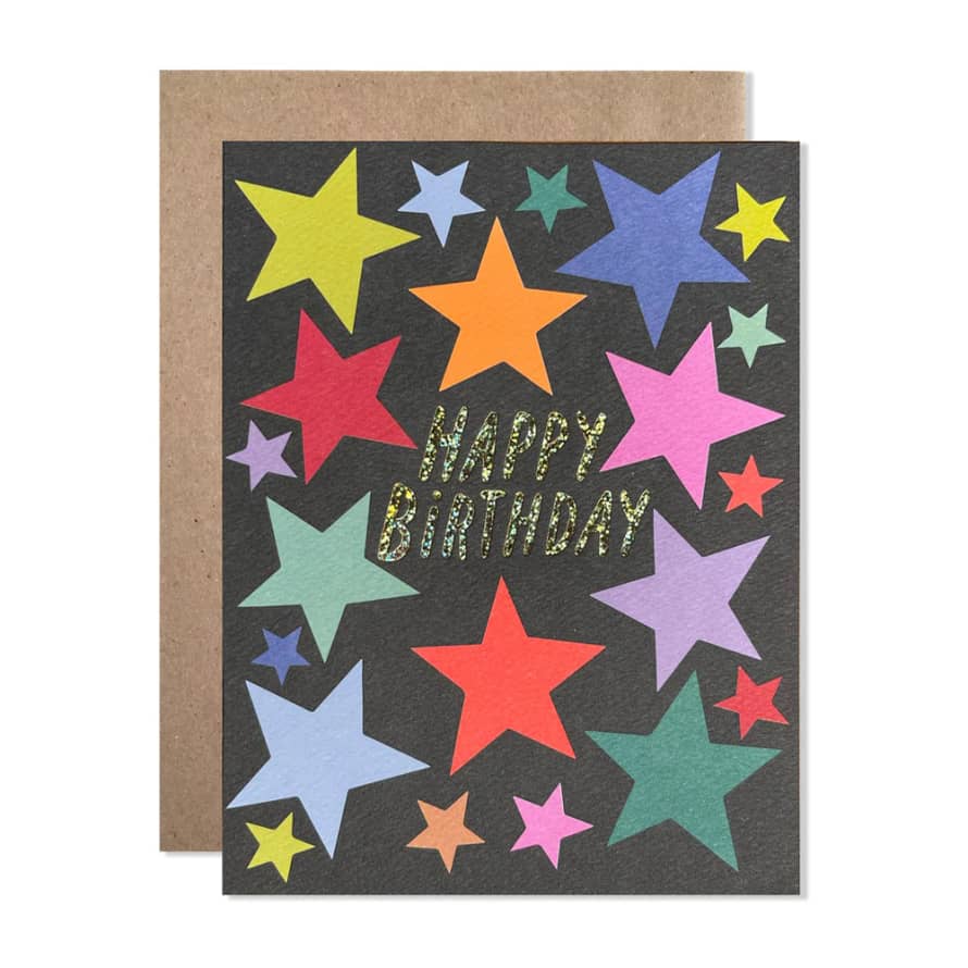 Hartland Hartland Card - Happy Birthday Stars