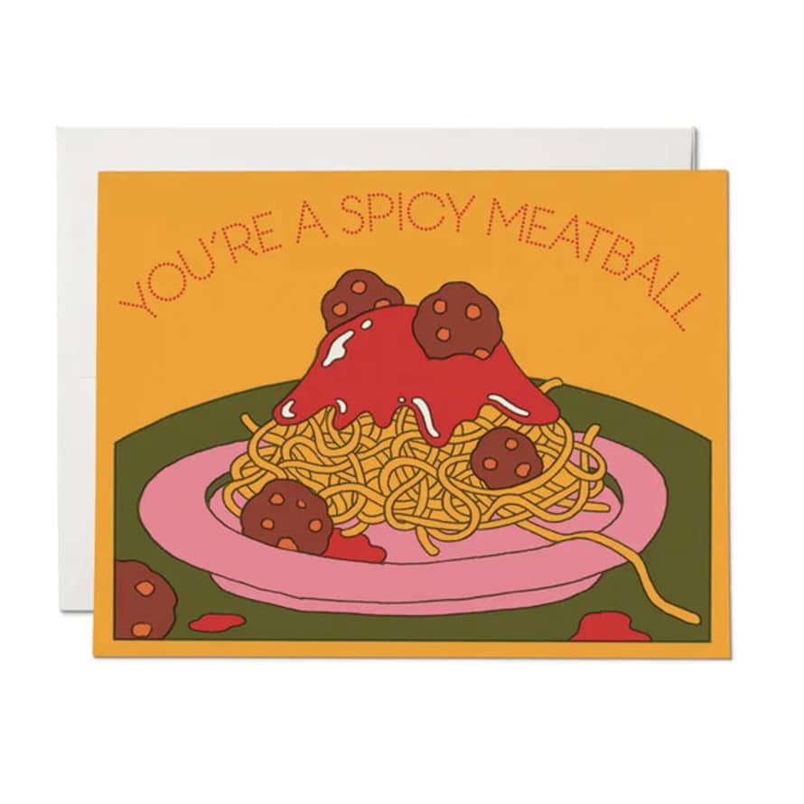 Red Cap Spicy Meatball Card