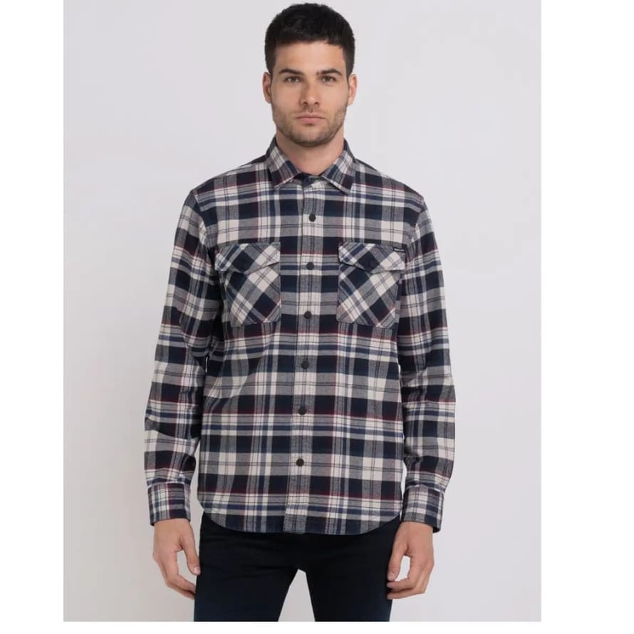 Replay Replay Check Pocket Flannel Shirt