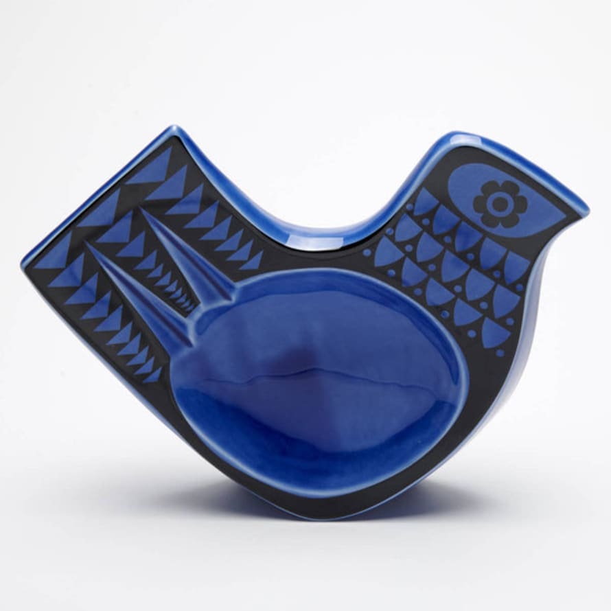 Magpie X Hornsea Bird Dish Large - Blue