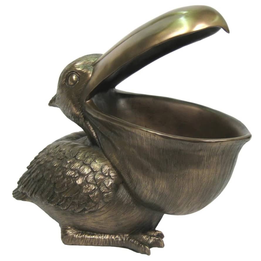 &Quirky Pelican Dish Ornament : Large