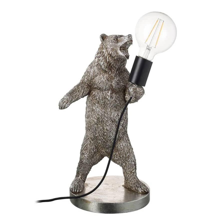 &Quirky Platinum Elvis The Bear Lamp