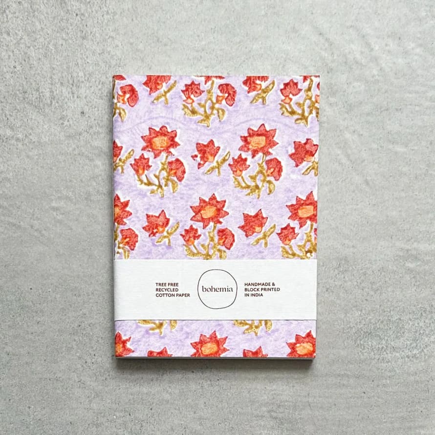 Bohemia Designs Posie Notebook Lilac