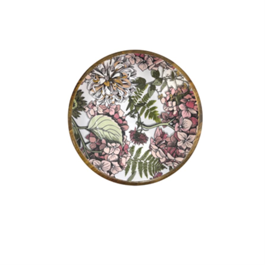 ByRoom Small Pink Hydrangea Bowl - 18cm