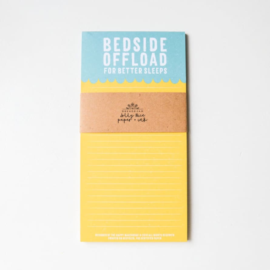 Bread & Jam Bedside Offload Notebook