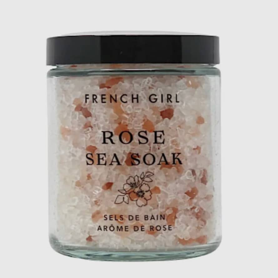 French Girl Relaxing Rose Bath Salts