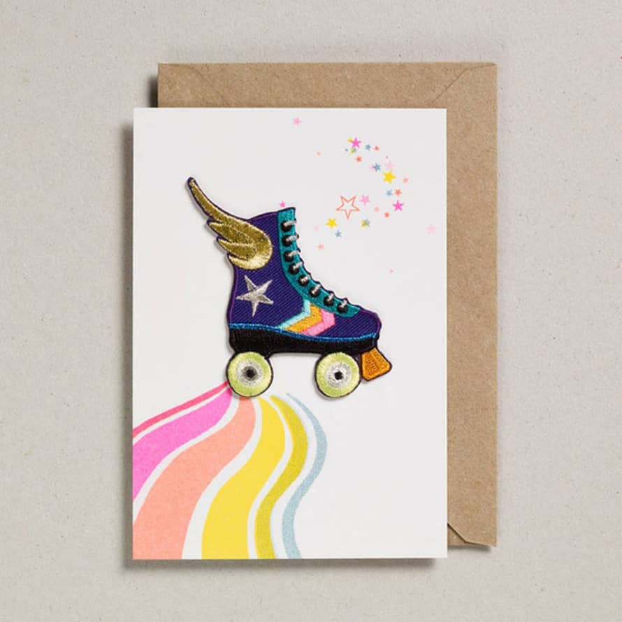 Petra Boase Patch Cards - Rainbow Skate