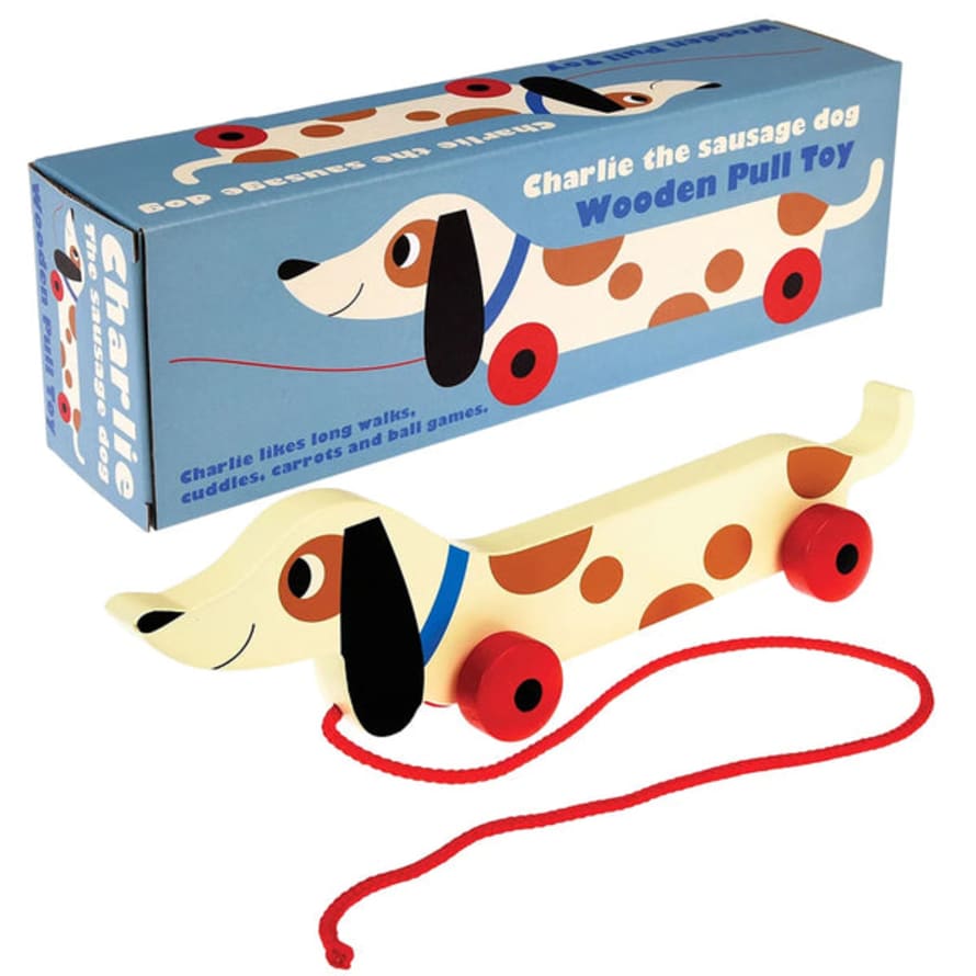 Rex London Wooden Pull Toy