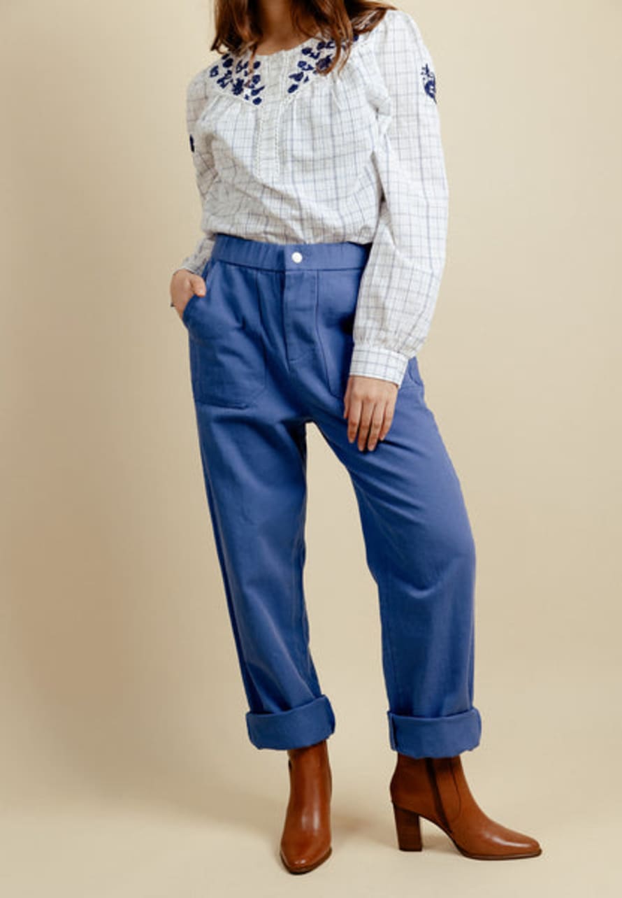 Emilie Karston Otto Trousers In Blue