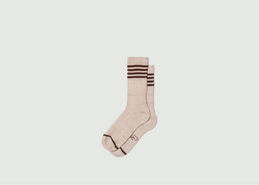 Nudie Jeans Striped Tennis Socks